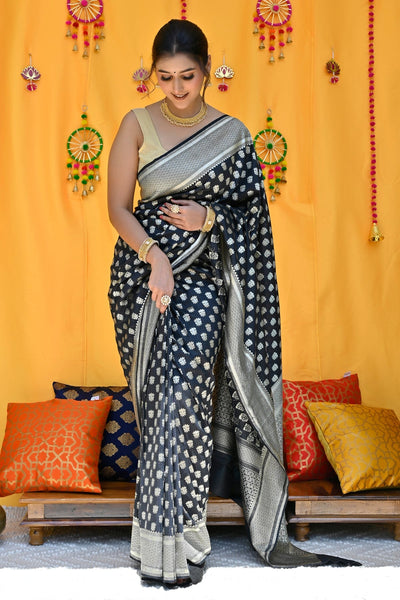 Assam muga silk saree | Assam silk saree, Elegant saree, Indian outfits