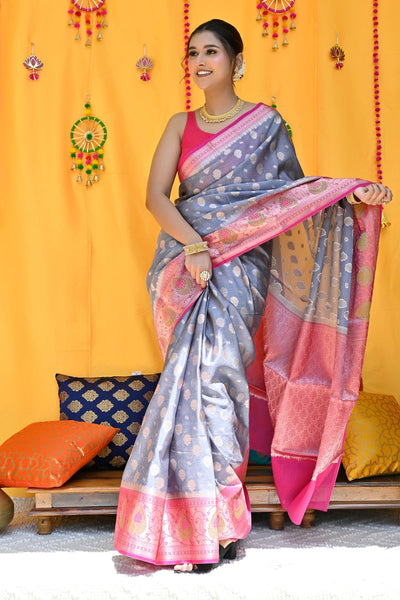 Pure Silk Sarees  South Silk Indian Saree @ BharatSthali